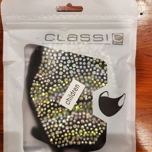 NIP CHILD'S SPARKLE RHINESTONE MASK